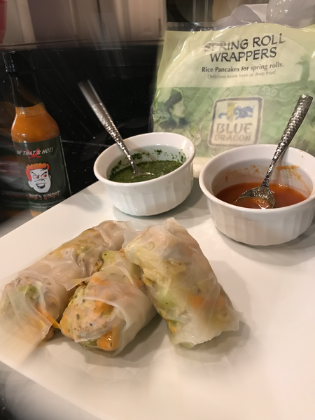 Angry Ginger - Spicy Spring Rolls