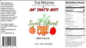 Sweet Island Fire hot sauce