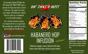 Habanero Hop Infusion hot sauce
