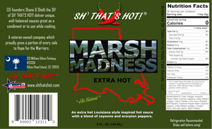 Marsh Madness (Extra Hot) hot sauce